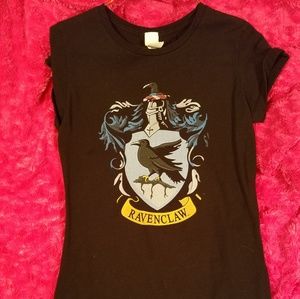 Black Harry Potter Ravenclaw Womens fit tshirt